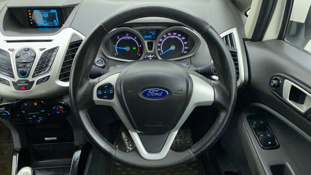 Steering Wheel Close Up