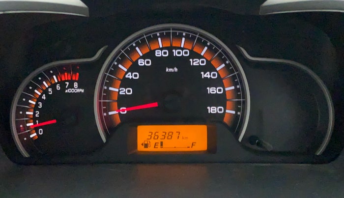 2017 Maruti Alto K10 VXI P, Petrol, Manual, 36,424 km, Odometer Image