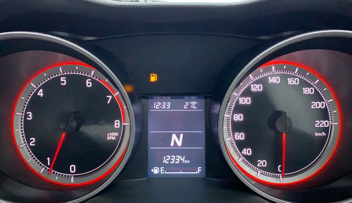 2019 Maruti Swift VXI AMT D, Petrol, Automatic, 12,396 km, Odometer Image