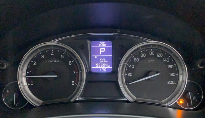 2017 Maruti Ciaz ALPHA  AT 1.4  PETROL, Petrol, Automatic, 95,675 km, Odometer Image