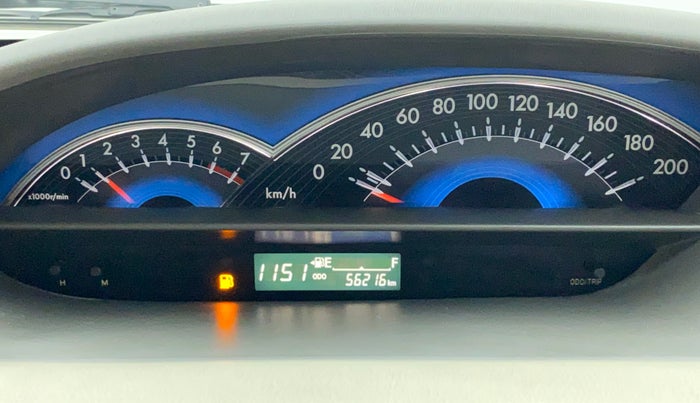 2015 Toyota Etios Liva V, Petrol, Manual, 56,536 km, Odometer Image