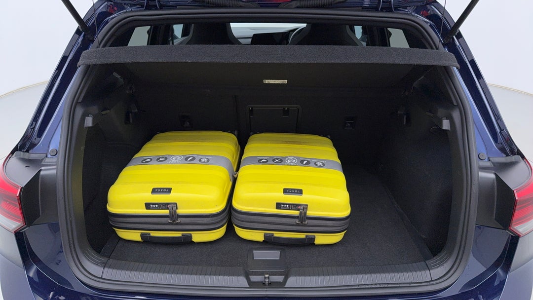 Boot Inside View with Luggage