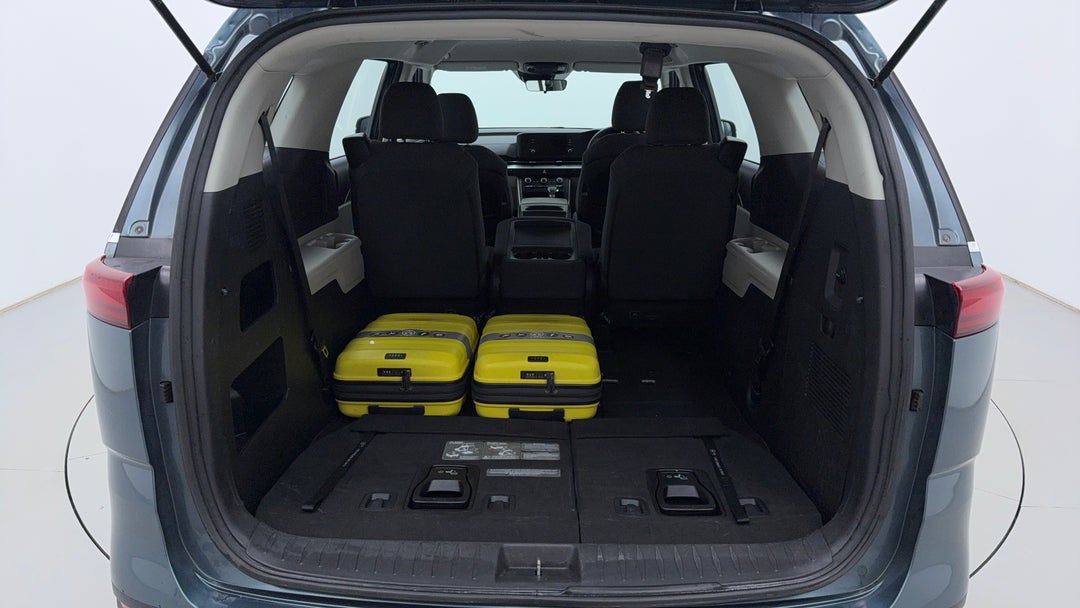 Boot Inside View with Luggage