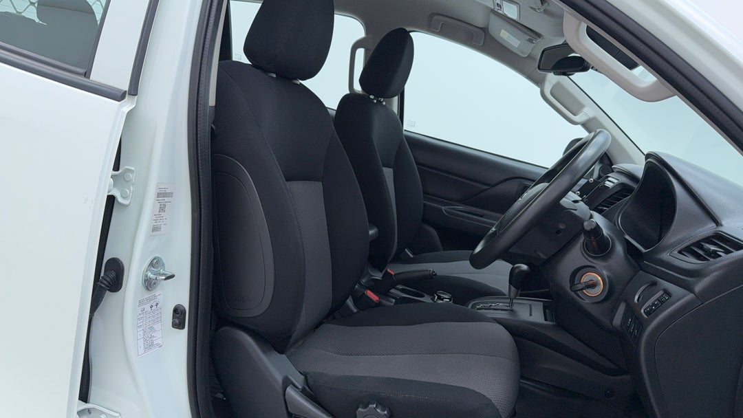 Right Side Front Door Cabin View