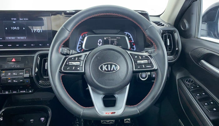 2020 KIA SONET GTX PLUS DCT 1.0, Petrol, Automatic, 28,171 km, Steering Wheel Close Up