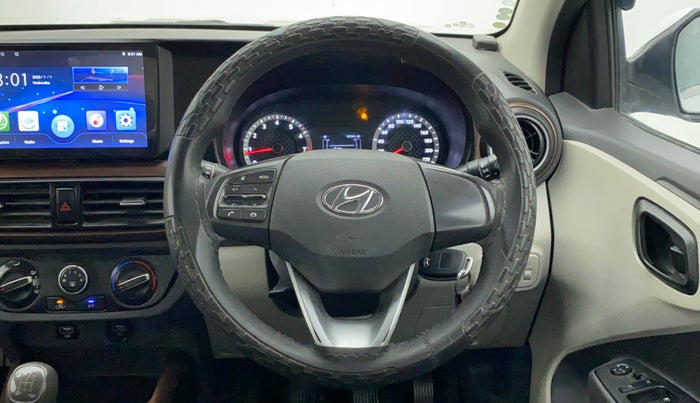 2021 Hyundai AURA S 1.2 CNG, CNG, Manual, 43,011 km, Steering Wheel Close Up