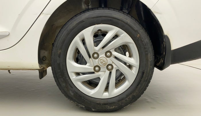 2021 Hyundai AURA S 1.2 CNG, CNG, Manual, 43,011 km, Left Rear Wheel