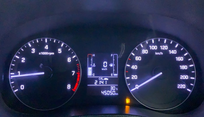 2016 Hyundai Creta SX PLUS 1.6 PETROL, Petrol, Manual, 45,050 km, Odometer Image