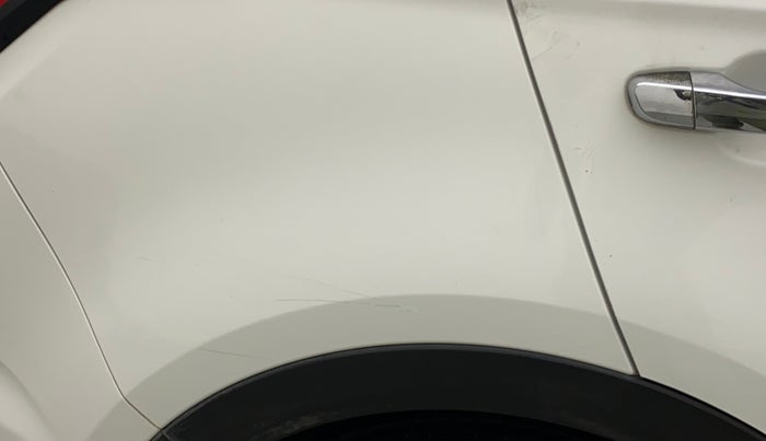 2016 Hyundai Creta SX PLUS 1.6 PETROL, Petrol, Manual, 45,050 km, Right quarter panel - Minor scratches