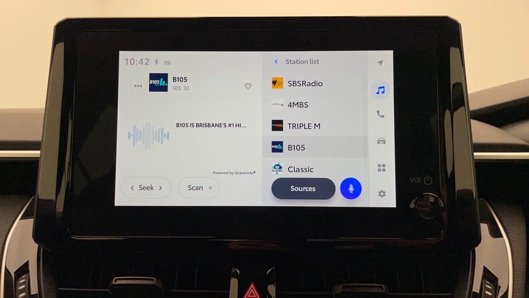 2024 Toyota Corolla Ascent Sport, Automatic, 21132 km, Infotainment System