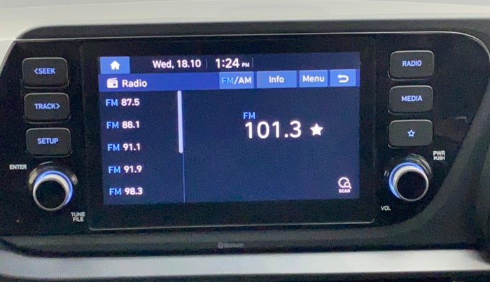 2021 Hyundai NEW I20 N LINE N6 1.0 TURBO GDI IMT, Petrol, Manual, 15,401 km, Infotainment System