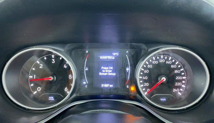 2017 Jeep Compass 2.0 LONGITUDE (O), Diesel, Manual, 33,728 km, Odometer Image