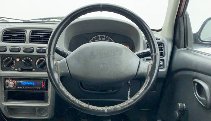 2010 Maruti Alto LXI, Petrol, Manual, 70,695 km, Steering Wheel Close Up