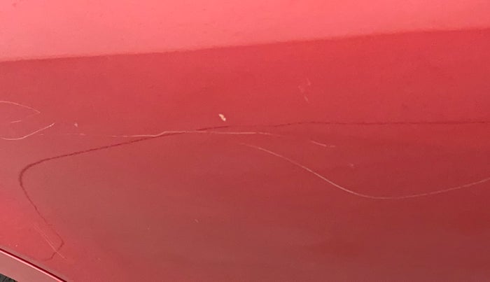 2017 Datsun Go T, Petrol, Manual, 28,061 km, Right rear door - Minor scratches