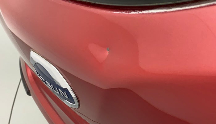 2017 Datsun Go T, Petrol, Manual, 28,061 km, Dicky (Boot door) - Slightly dented