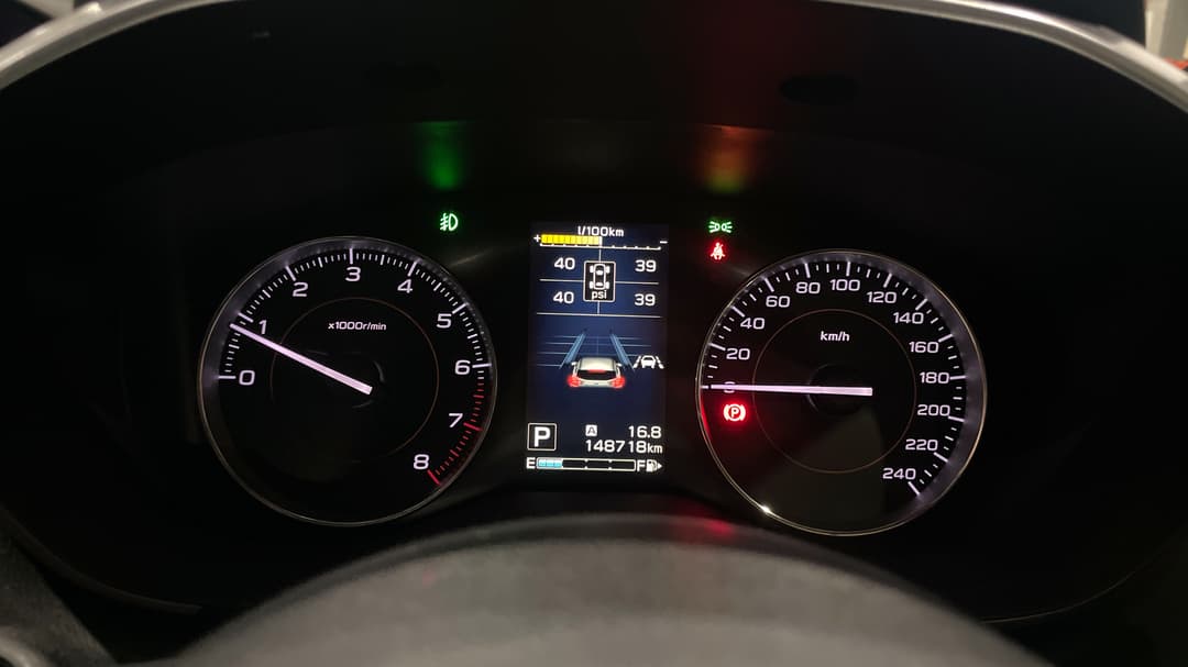 2017 Subaru XV 2.0i-s, Automatic, 148718 km, Odometer View