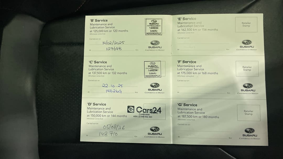 2017 Subaru XV 2.0i-s, Automatic, 148718 km, Service History