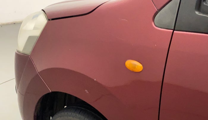 2012 Maruti Wagon R 1.0 VXI, Petrol, Manual, 84,468 km, Left fender - Paint has minor damage