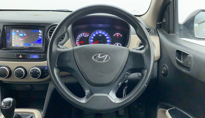2016 Hyundai XCENT PRIME T+ PETROL, Petrol, Manual, 42,321 km, Steering Wheel Close Up