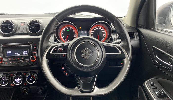 2018 Maruti Swift ZXI (AMT), Petrol, Automatic, 46,797 km, Steering Wheel Close Up
