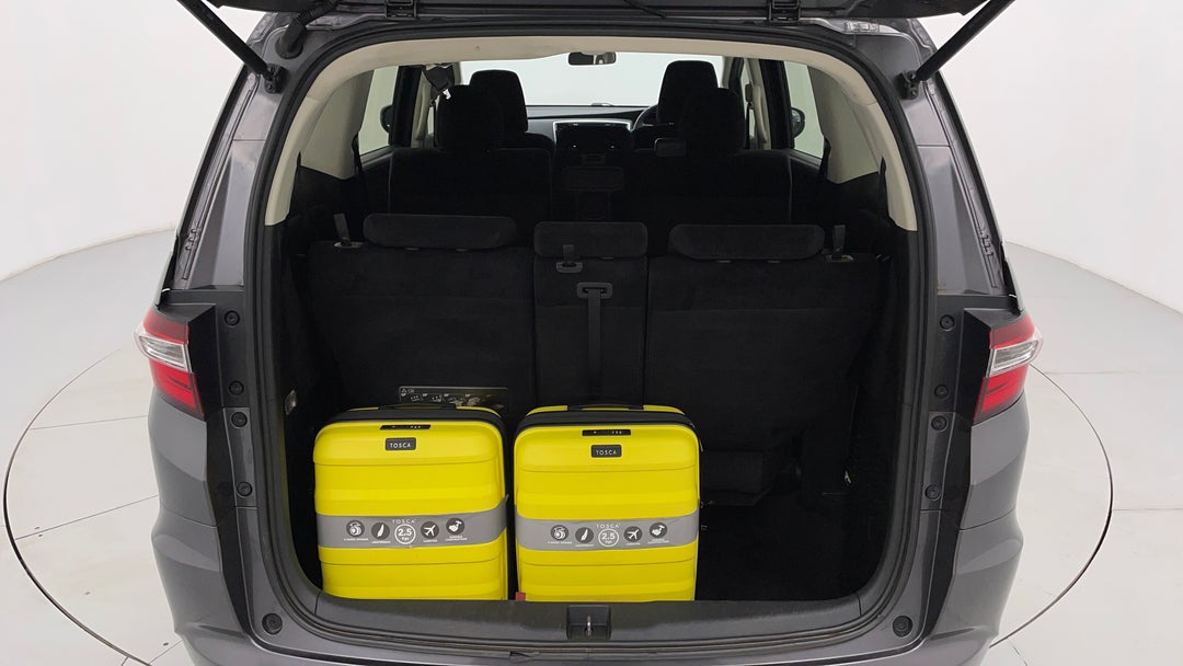 Boot Inside View with Luggage