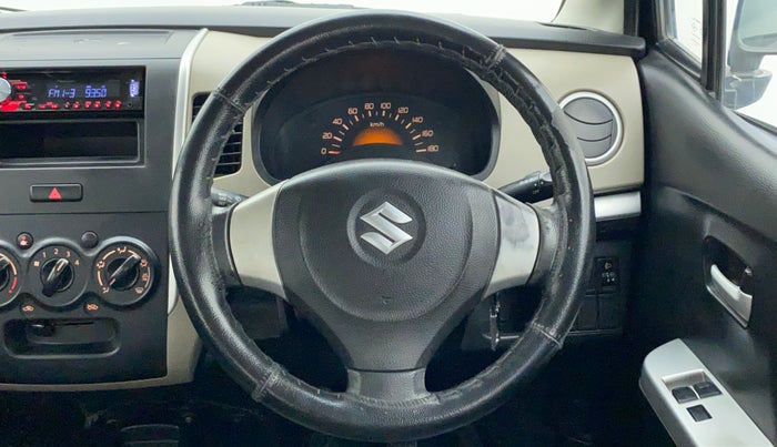 2015 Maruti Wagon R 1.0 LXI, Petrol, Manual, 58,991 km, Steering Wheel Close Up