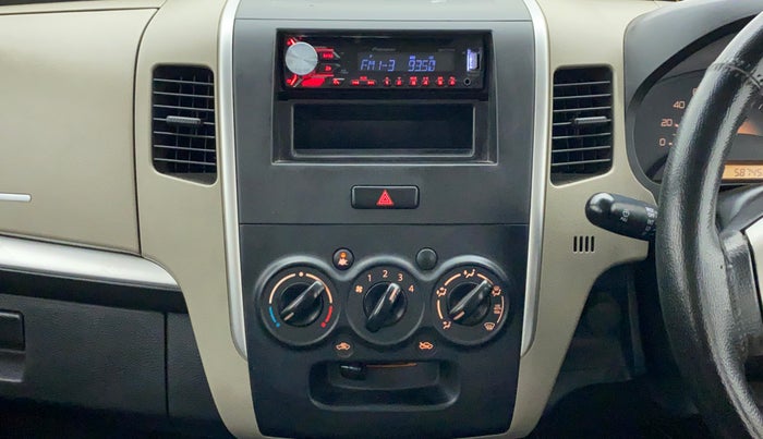 2015 Maruti Wagon R 1.0 LXI, Petrol, Manual, 58,991 km, Air Conditioner