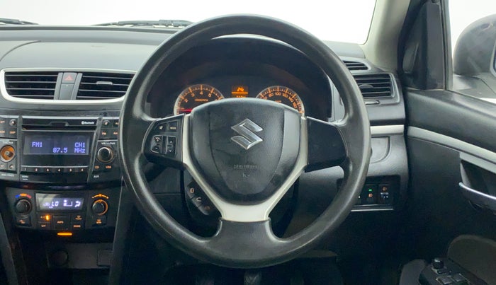 2014 Maruti Swift ZXI D, Petrol, Manual, 79,054 km, Steering Wheel Close Up