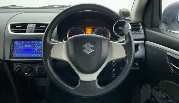 2014 Maruti Swift VXI, Petrol, Manual, 35,083 km, Steering Wheel Close Up