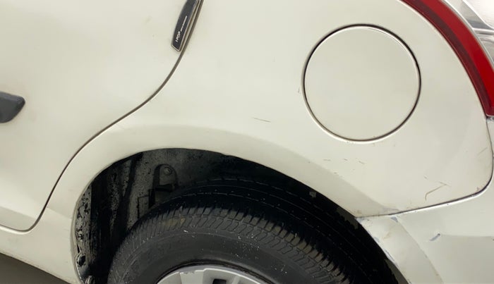 2014 Maruti Swift VXI, Petrol, Manual, 35,083 km, Left quarter panel - Slightly dented