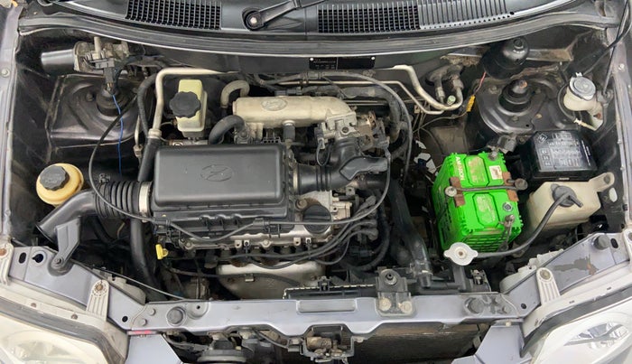 2010 Hyundai Santro Xing GLS, Petrol, Manual, 75,102 km, Engine Bonet View