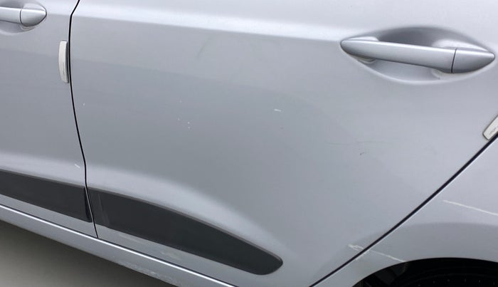 2018 Hyundai Grand i10 MAGNA 1.2 KAPPA VTVT, Petrol, Manual, 36,703 km, Rear left door - Minor scratches