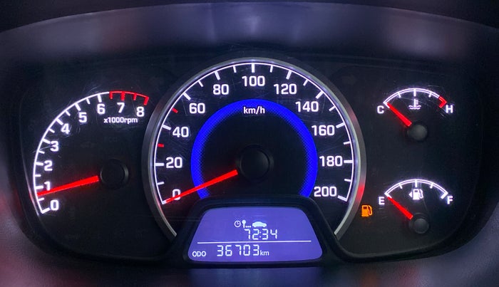 2018 Hyundai Grand i10 MAGNA 1.2 KAPPA VTVT, Petrol, Manual, 36,703 km, Odometer Image