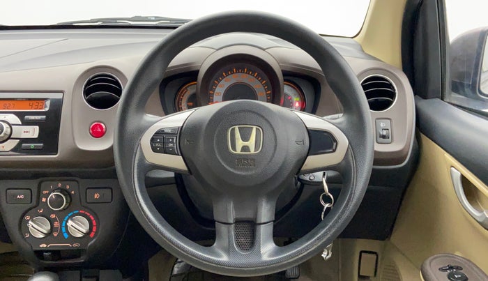 2013 Honda Brio 1.2 V AT, Petrol, Automatic, 48,000 km, Steering Wheel Close Up