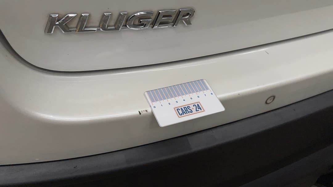 2019 Toyota Kluger Gx (4x2), Automatic, 95295 km, Bumper Rear Chip