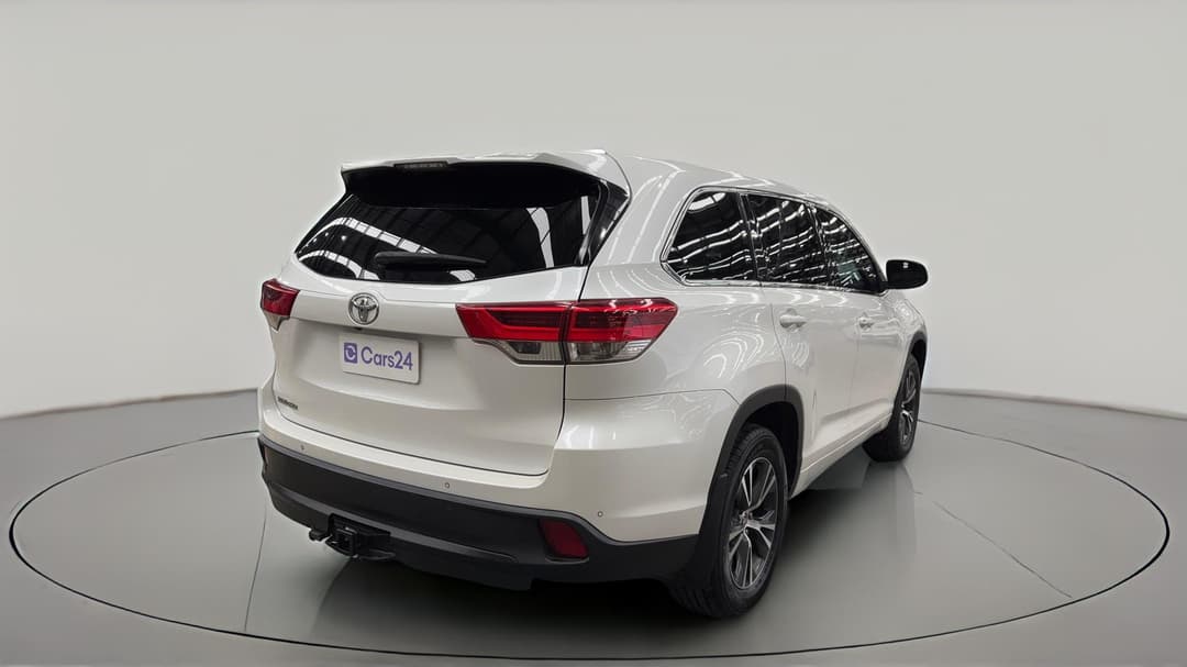 2019 Toyota Kluger Gx (4x2), Automatic, 95295 km, Right Back Diagonal (45- Degree) View