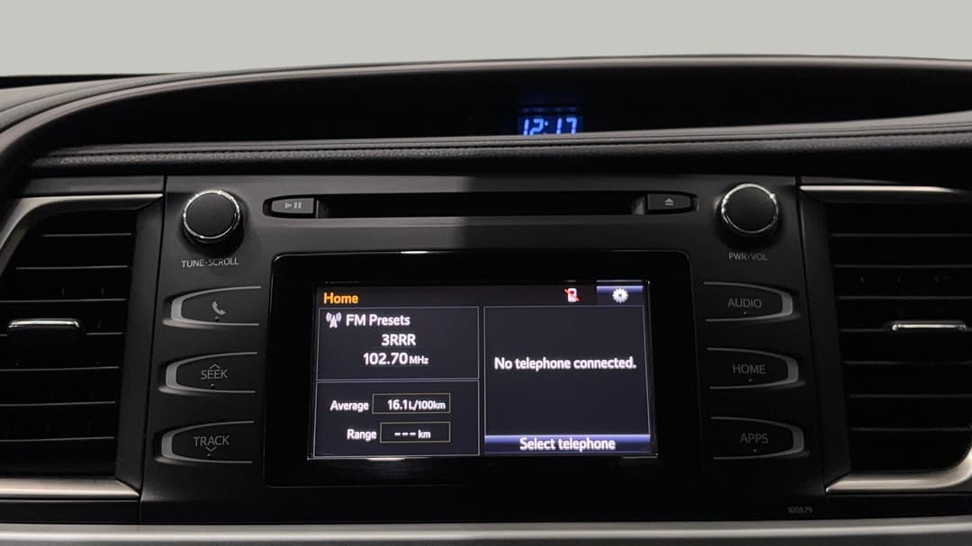2019 Toyota Kluger Gx (4x2), Automatic, 95295 km, Infotainment System