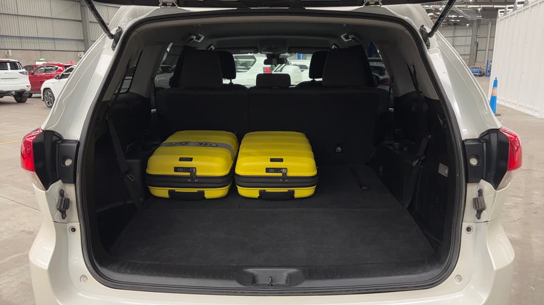2019 Toyota Kluger Gx (4x2), Automatic, 95295 km, Boot Inside View with Luggage