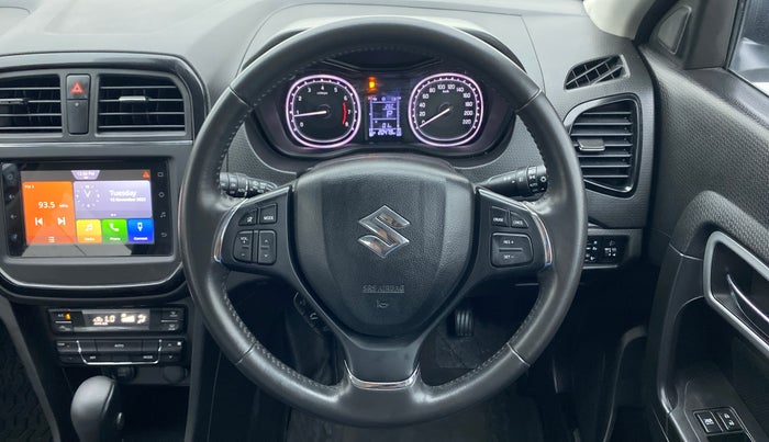 2020 Maruti Vitara Brezza ZXI+ AT SHVS, Petrol, Automatic, 20,479 km, Steering Wheel Close Up