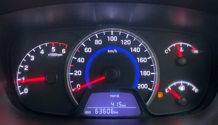 2013 Hyundai Grand i10 MAGNA 1.1 CRDI, Diesel, Manual, 63,735 km, Odometer Image