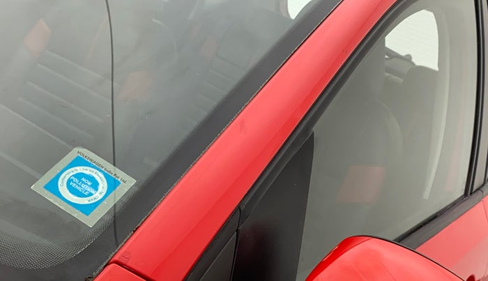 2018 Volkswagen Polo HIGHLINE PLUS 1.0 16 ALLOY, Petrol, Manual, 77,319 km, Left A pillar - Minor scratches