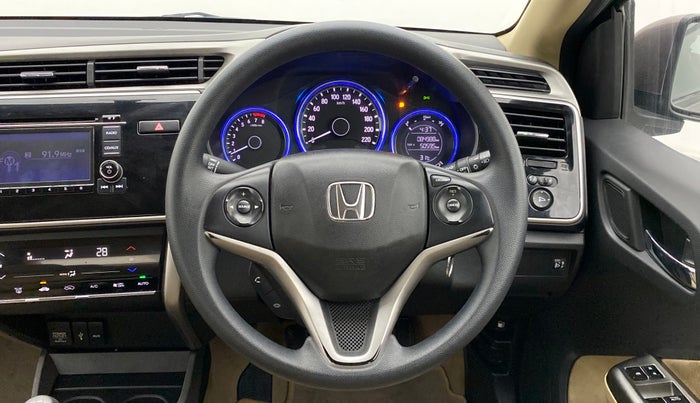 2016 Honda City V MT PETROL, Petrol, Manual, 85,175 km, Steering Wheel Close Up