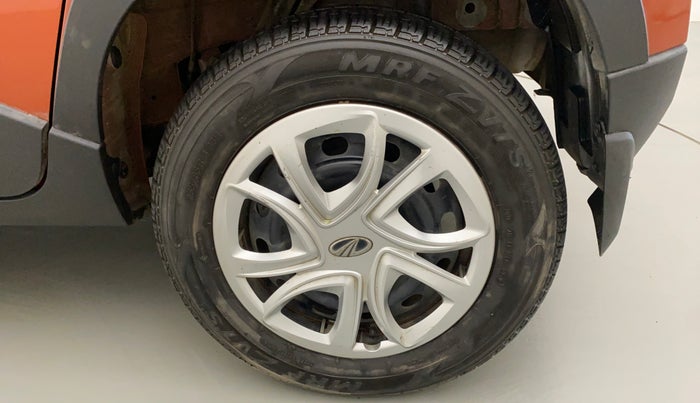 2016 Mahindra Kuv100 K6 5 STR, Petrol, Manual, 13,875 km, Left Rear Wheel