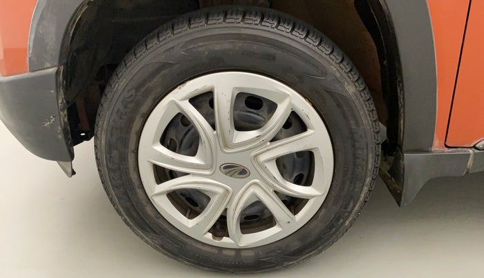 2016 Mahindra Kuv100 K6 5 STR, Petrol, Manual, 13,875 km, Left Front Wheel