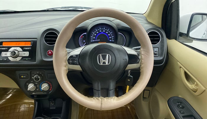 2016 Honda Amaze 1.2 SMT I VTEC, Petrol, Manual, 40,271 km, Steering Wheel Close Up