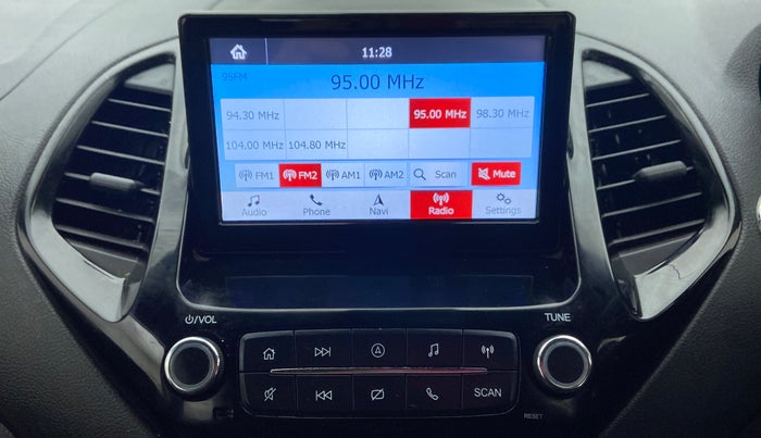 2019 Ford New Figo 1.2 TITANIUM BLU, Petrol, Manual, 36,020 km, Infotainment System
