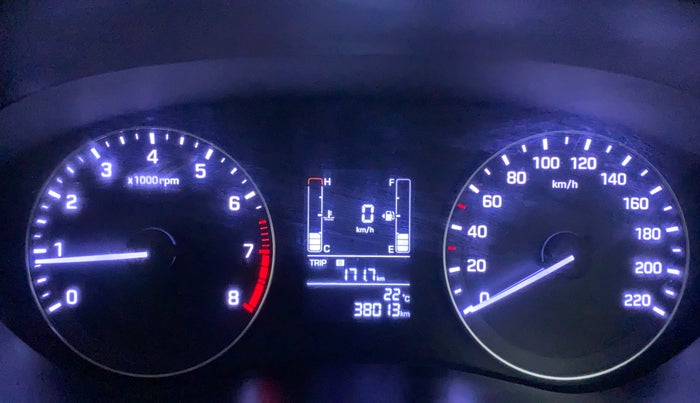 2017 Hyundai Elite i20 ASTA 1.2, Petrol, Manual, 38,071 km, Odometer Image