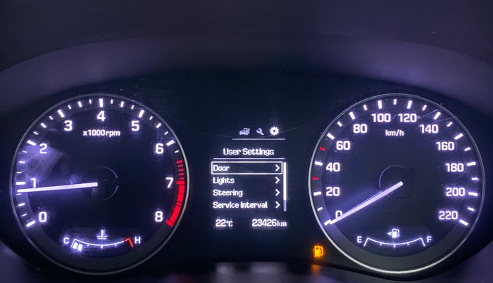 2017 Hyundai Elite i20 ASTA 1.2 (O), Petrol, Manual, 23,426 km, Odometer Image
