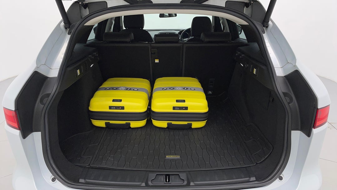 Boot Inside View with Luggage