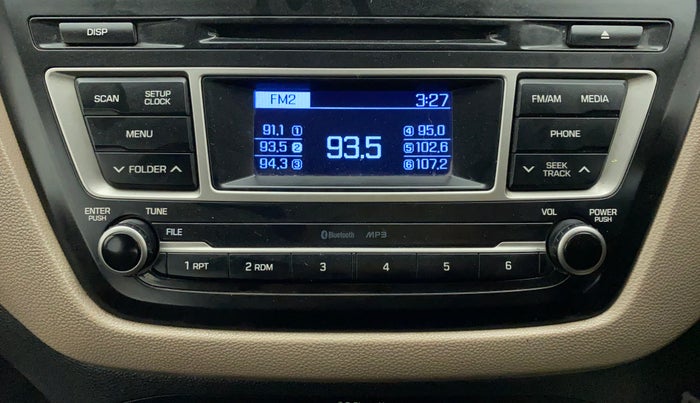 2015 Hyundai Elite i20 SPORTZ 1.2, Petrol, Manual, 39,402 km, Infotainment System